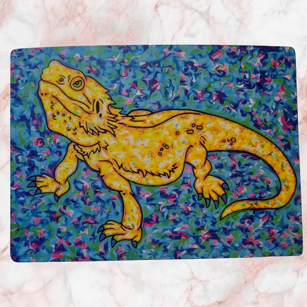 Bearded Dragon Artwork Magnet